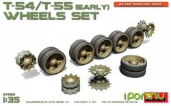 MiniArt Models 1/35 T-54/T-55 korai verzió kerék szett katonai jármű kiegészítő (37056)