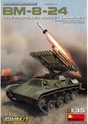 MiniArt Models 1/35 BM-8-24 önjáró rakéta indító katonai jármű modell