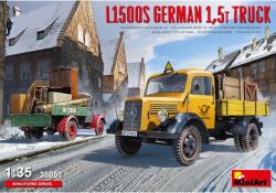 MiniArt Models 1/35 Német L1500S 15t postás teherautó jármű modell