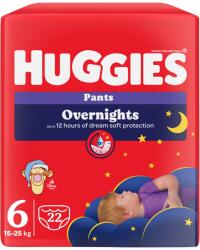 Huggies Overnights Pants 6 15-25 kg 22 db