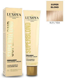 Luxoya SuperBlond 15.11/15A 60ml Extra világosító hajfesték