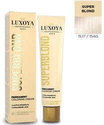 Luxoya SuperBlond 15.17/15AG 60ml Extra világosító hajfesték