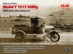 ICM 1/35 Model T 1917 Utility első világháborús ausztrál katonai jármű modell (ICM35664)
