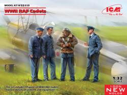 ICM 1/32 Brit Királyi Légierő második világháborús kadétok modell kiegészítő (ICM32113)