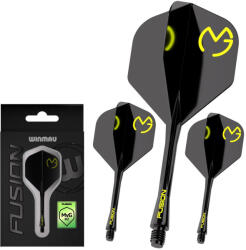 Winmau Fluturas si tija darts Winmau Fusion MvG Pac Man, fluturas tip No2 si tija lunga (8832)