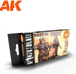 AK Interactive Figure Modern Desert Uniform Colors 6x 17ml (AK11630)
