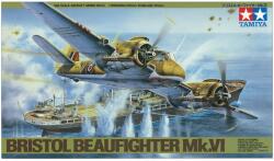 TAMIYA 1/48 Britsol Beaufighter Mk. VI katonai repülőgép modell (TA61053)
