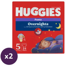Huggies Overnights Pants 5 12-17 kg 48 db