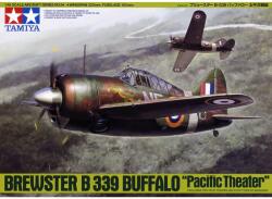 TAMIYA 1/48 Pacific Theater Brewster B-339 Buffalo vadászgép modell (TA61094)