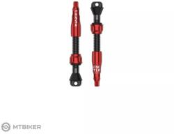 Lezyne CNC TLR szelep belső nélküli gumihoz, 44 mm, piros