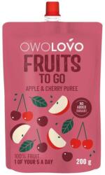 OWOLOVO 100% Cseresznyés gyümölcspüré - 200g - vitaminbolt - 660 Ft