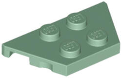 LEGO® Alkatrészek (Pick a Brick) Homokzöld 2X4X18° Lapos Sarokelem 6187591 (6187591)