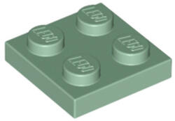LEGO® Alkatrészek (Pick a Brick) Homokzöld 2X2 Lapos Elem 4155256 (4155256)