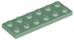 LEGO® Alkatrészek (Pick a Brick) Homokzöld 2X6 Lapos Elem 4153379 (4153379)