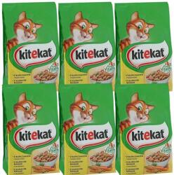 Kitekat Száraz táp Csirke és zöldségek 6x300g
