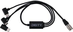 DEITY SPD-HR3U - Cablu pentru microfon cu mufa Hirose 4 pini la 3 USB-C