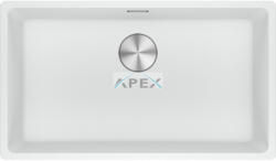 Franke Maris MRG 110-72 gleccser fehér gránit mosogatótálca munkalap alá szerelhető távvezérlő nélkül(125.0686. 711)