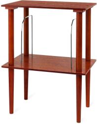 Victrola Wooden Stand with Record Holder Bútorok LP lemezekhez Mahogany (5060647650896)