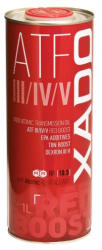 XADO ATF III/IV/V Red Boost XADO aut. váltó és szervó olaj 1liter