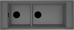 Elleci - Mosogatótálca Mixology 590 1140x392 Keratek K99 Dark Grey fekete tartozékokkal LKM59099FBXCB (LKM59099FBXCB)