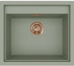 Elleci - Mosogatótálca Sintesi 105 Keratek K82 Sage Green bronz tartozékokkal LKS10582BRZ (LKS10582BRZ)