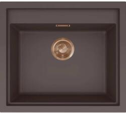 Elleci - Mosogatótálca Sintesi 105 Keratek K87 Cocoa bronz tartozékokkal LKS10587BRZ (LKS10587BRZ)