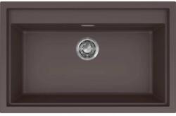 Elleci - Mosogatótálca Sintesi 130 Keratek K87 Cocoa inox tartozékokkal LKS13087 (LKS13087)