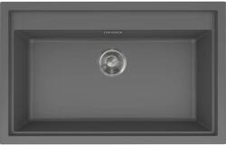 Elleci - Mosogatótálca Sintesi 130 Keratek K99 Dark Grey inox tartozékokka LKS13099 (LKS13099)