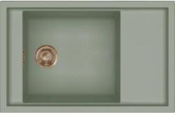 Elleci - Mosogatótálca Sintesi 305 Keratek K82 Sage bronz tartozékokkal LKS30582BRZ (LKS30582BRZ)