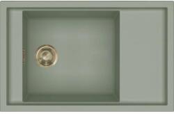 Elleci - Mosogatótálca Sintesi 305 Keratek K82 Sage arany tartozékokkal LKS30582GLD (LKS30582GLD)