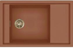 Elleci - Mosogatótálca Sintesi 305 Keratek K83 Clay arany tartozékokkal LKS30583GLD (LKS30583GLD)