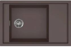 Elleci - Mosogatótálca Sintesi 305 Keratek K87 Cocoa inox tartozékokkal LKS30587 (LKS30587)