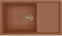 Elleci - Mosogatótálca Sintesi 410 Keratek K83 Cavern Clay bronz tartozékokkal LKS41083BRZ (LKS41083BRZ)