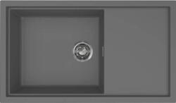 Elleci - Mosogatótálca Sintesi 410 Keratek K99 Dark Grey inox tartozékokkal LKS41099 (LKS41099)