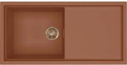 Elleci - Mosogatótálca Sintesi 480 Keratek K83 Cavern Clay bronz tartozékokkal LKS48083BRZ (LKS48083BRZ)