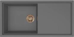 Elleci - Mosogatótálca Sintesi 480 Keratek K99 Dark Grey bronz tartozékokkal LKS48099BRZ (LKS48099BRZ)