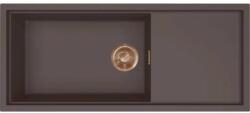 Elleci - Mosogatótálca Sintesi 510 Keratek K87 Cocoa bronz tartozékokkal LKS51087BRZ (LKS51087BRZ)