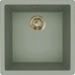 Elleci - Mosogatótálca Zen-F 102 Keratek K82 Sage Green arany tartozékokkal LKZ10282F01GLD (LKZ10282F01GLD)