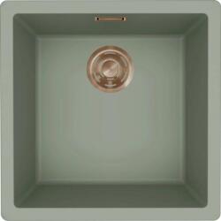 Elleci - Mosogatótálca Zen-F 102 Keratek K82 Sage Green bronz tartozékokkal LKZ10287F01BRZ (LKZ10287F01BRZ)