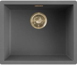 Elleci - Mosogatótálca Zen-F 105 Keratek K99 Dark Grey arany tartozékokkal LKZ10599F01GLD (LKZ10599F01GLD)