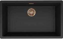 Elleci - Mosogatótálca Zen-F 130 Keratek K86 Black bronz tartozékokkal LKZ13086F01BRZ (LKZ13086F01BRZ)