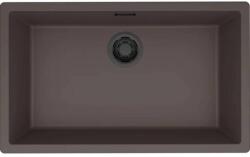 Elleci - Mosogatótálca Zen-F 130 Keratek K87 Cocoa fekete tartozékokkal LKZ13087F01BKM (LKZ13087F01BKM)
