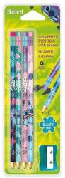 COOLPACK Grafitceruza COOLPACK Lilo és Stitch háromszögletű radíros HB 4 darabos (R74722PTR) - mystock