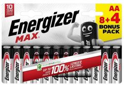 Energizer Elem ceruza ENERGIZER "Max" AA 8+4 darabos (EMAAB8+4N) - mystock