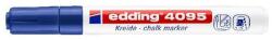 edding Folyékony kréta EDDING 4095 vágott 2-3 mm kék (7580140002) - mystock