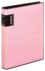 PASTELINi Gyűrűskönyv PASTELINI A/4 4 gyűrű PP 40mm pink (7-276) - tonerpiac