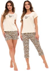 Cornette Pijama dama CORNETTE 665/454 I AM PERFECT 2 bej 3PACK: XL (31653 XL)
