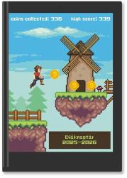 TopTimer Diák zsebkönyv TOPTIMER papírborító B/6 heti 120x170mm Táblagép 2025-2026 (26D100J-00I) - tonerpiac - 1 831 Ft