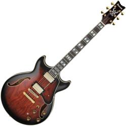 Ibanez AM153QA-DBS hollowbody gitár