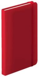 STUDIO 68 A6 100 lapos piros gumipántos vonalas jegyzetfüzet (473981194-05) - tintasziget